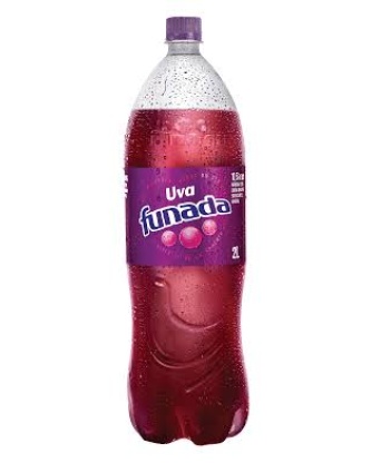 Refrigerante Tubaína de Uva / Grape Tubaína Soft Drink FUNADA - 2L