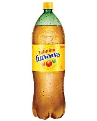 Refrigerante Tubaína Sem Açúcar / Zero Sugar Tubaína Soft Drink FUNADA - 2L