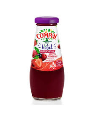 Suco de Frutos Vermelhos / Red Fruits Juice COMPAL - 200ml