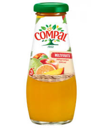 Suco de Multi-Frutos / Multifruit Juice COMPAL - 200ml