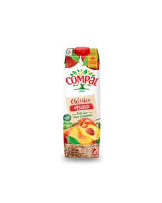 Suco de Pêssego / Peach Juice COMPAL - 1L