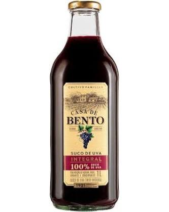Suco de Uva Integral / Grape Juice CASA DE BENTO - 1L