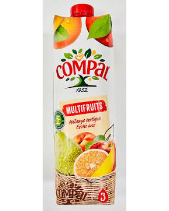 Suco Multi-Fruta / Multi-Fruit Juice COMPAL - 1L
