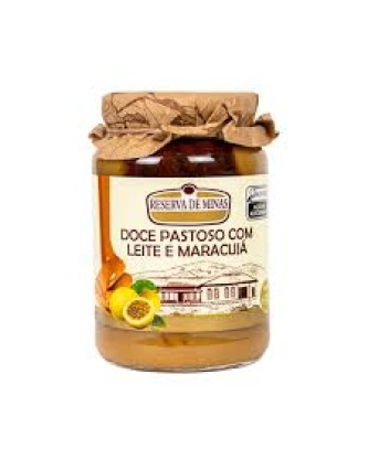 Doce de Leite com Maracujá / Milk Caramel with Passion Fruit RESERVA DE MINAS - 650g