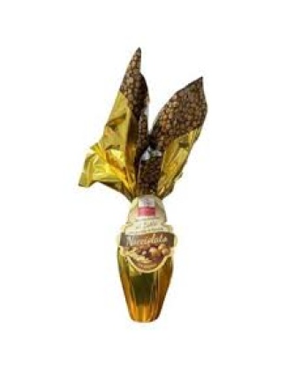 Ovo da Páscoa sabor Chocolate ao Leite com Avelã / Milk Chocolate with Hazelnuts Easter Egg STOCCO - 350g
