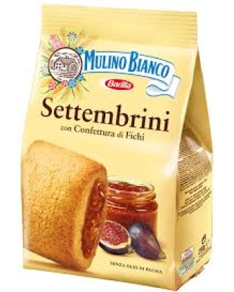 Biscoito Settembrini Recheado com Figo / Settembrini Biscuit Filled with Fig MULINO BIANCO - 200g
