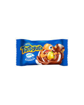 Tortuguita de Chocolate ao Leite Recheado com Baunilha / Milk Chocolate Tortuguita Filled with Vanilla ARCOR - 15.5g