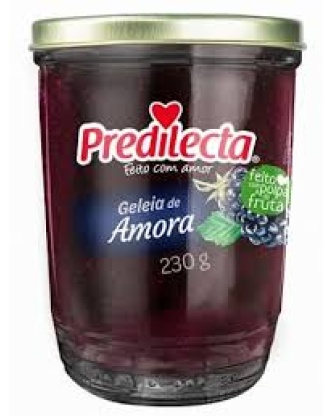 Geleia de Amora / Blackcurrant Jelly PREDILECTA - 230g