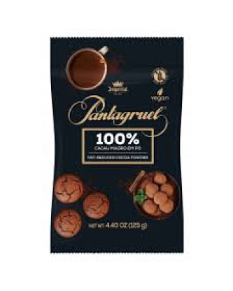 100% Cacau Magro em Pó / 100% Light Cocoa Powder PANTAGRUEL - 125g