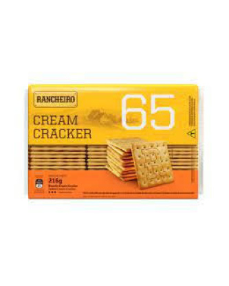 Biscoito Cream Cracker / Cream Cracker Biscuit RANCHEIRO - 216g