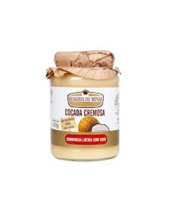 Cocada Branca Cremosa / White Creamy Coconut RESERVA DE MINAS - 650g