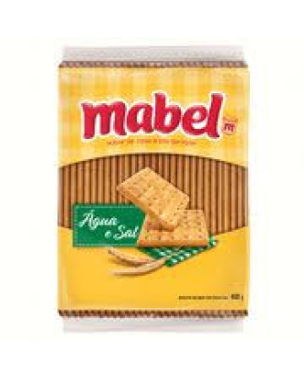 Biscoito Água e Sal / Water and Salt Cracker MABEL - 300g