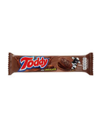 Biscoito Recheado de Chocolate / Chocolate Filled Biscuit TODDY - 100g