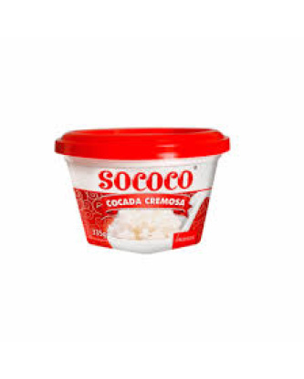 Cocada Branca Cremosa / White Creamy Coconut Spread SOCOCO - 335g