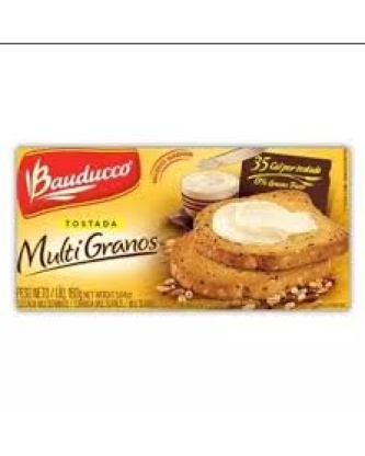 Torrada Multigrão / Multrigrain Toast BAUDUCCO - 142g