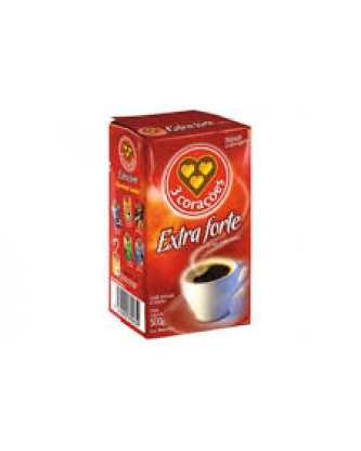 Café Extra Forte / Extra Strong Coffee 3 CORAÇÕES - 500g