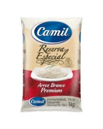 Arroz Branco Premium / Premium White Rice CAMIL - 1Kg