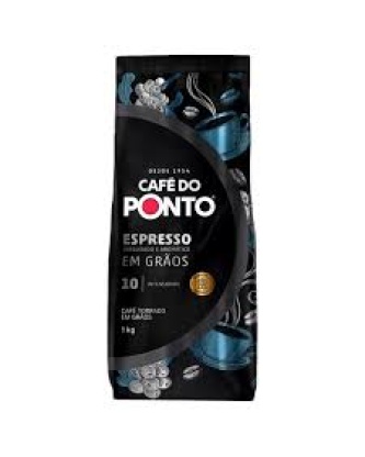 Café Torrado em Grãos / Toasted Coffee Beans DO PONTO - 1Kg