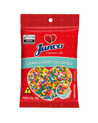 Granulado de Chocolate Colorido / Colourful Chocolate Sprinkles JUNCO - 50g