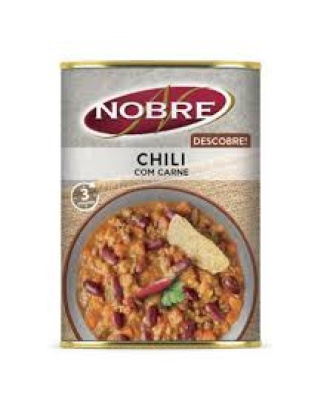 Chili com Carne / Chili with Beef NOBRE - 420g