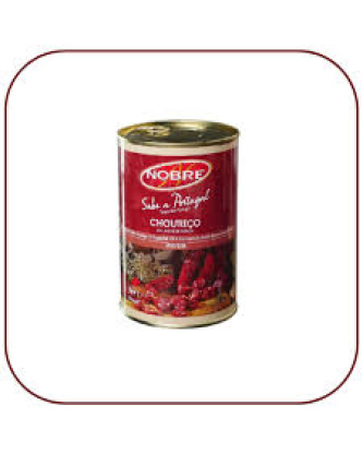 Chouriço em Lata / Chorizo NOBRE - 1.020Kg