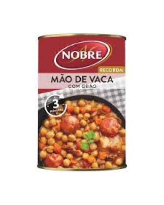Mão de Vaca com Grão / Cow Feet with Chickpeas NOBRE - 420g