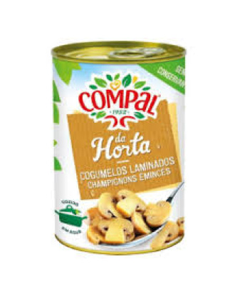 Cogumelos Laminados / Sliced Mushroom COMPAL - 290g