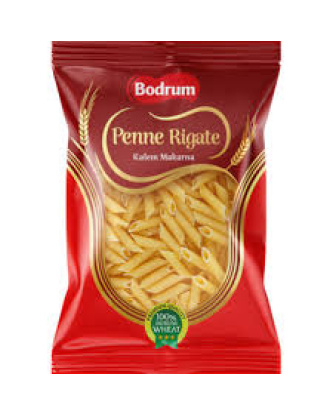 Massa Macarronete Riscado / Penne Rigate Pasta BODRUM - 500g