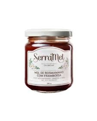 Mel de Rosmaninho com Framboesa / Raspberries in Wild Honey SERRAMEL - 240g