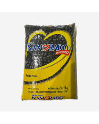 Feijão Preto / Black Beans NAMORADO - 1Kg