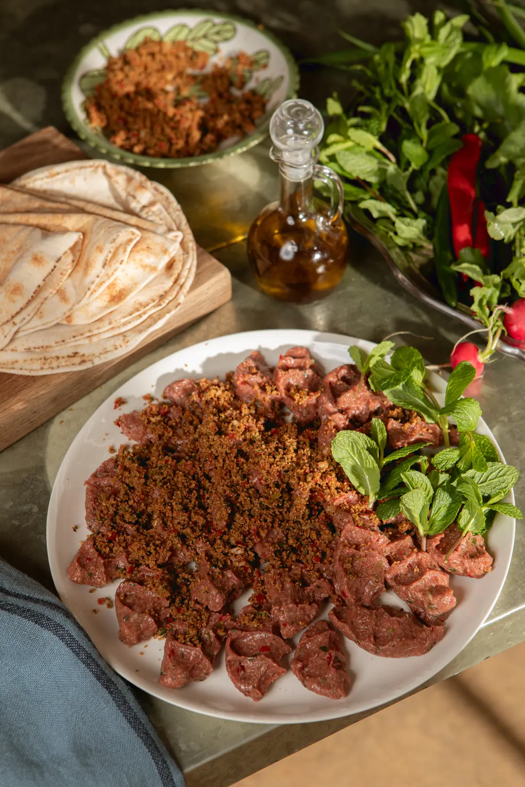 Frakkeh (Raw Lamb Tartare)