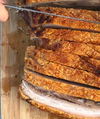 Crispy Pork Belly Roast