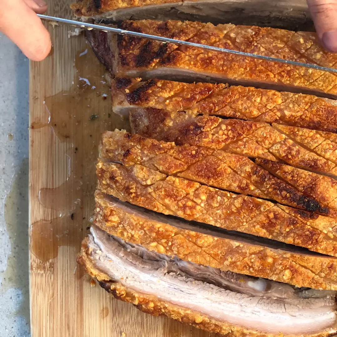 Crispy Pork Belly Roast