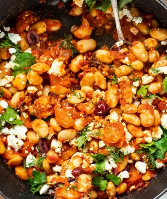 Butter Beans Saganaki