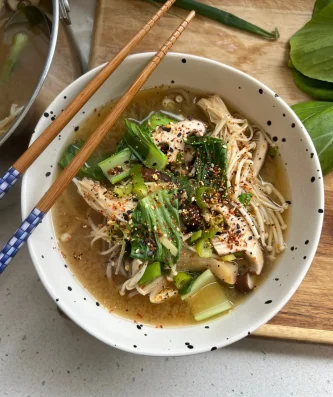 Mushroom Soba Noodles