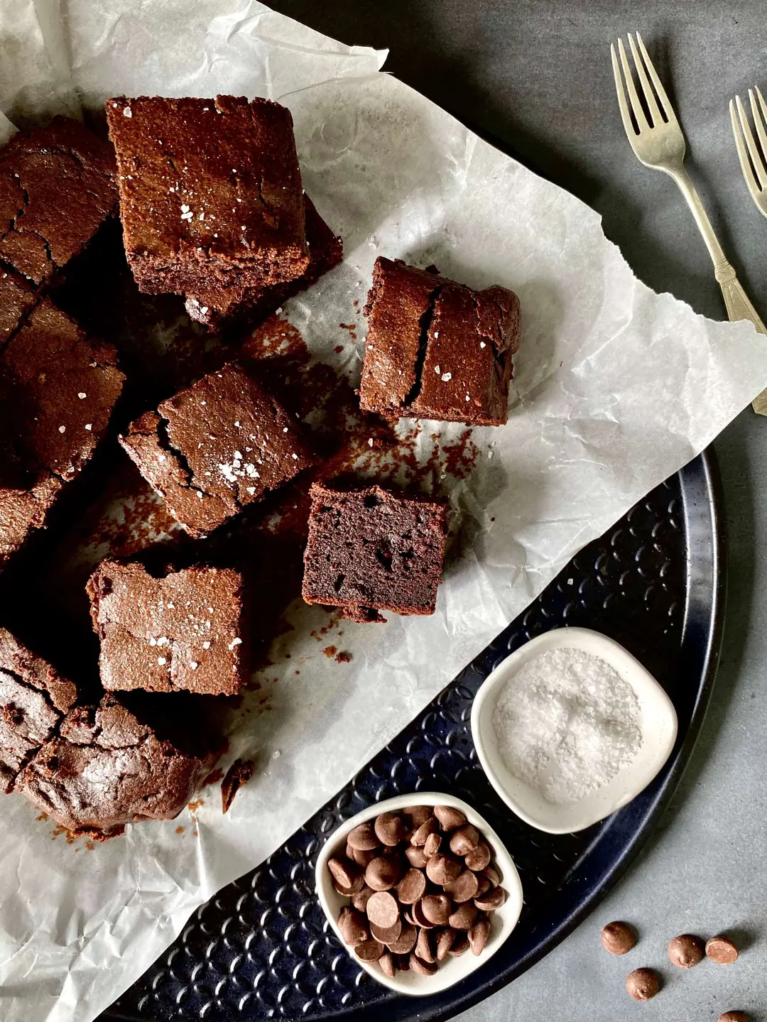 Sourdough Black Bean Brownies