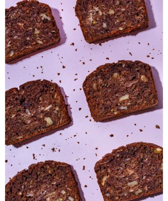 Zucchini Apple Chocolate Loaf