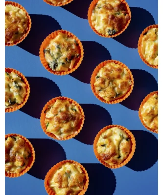 Spinach Pasta Cups