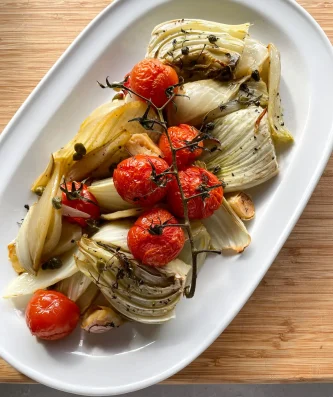 Mediterranean Baked Fennel