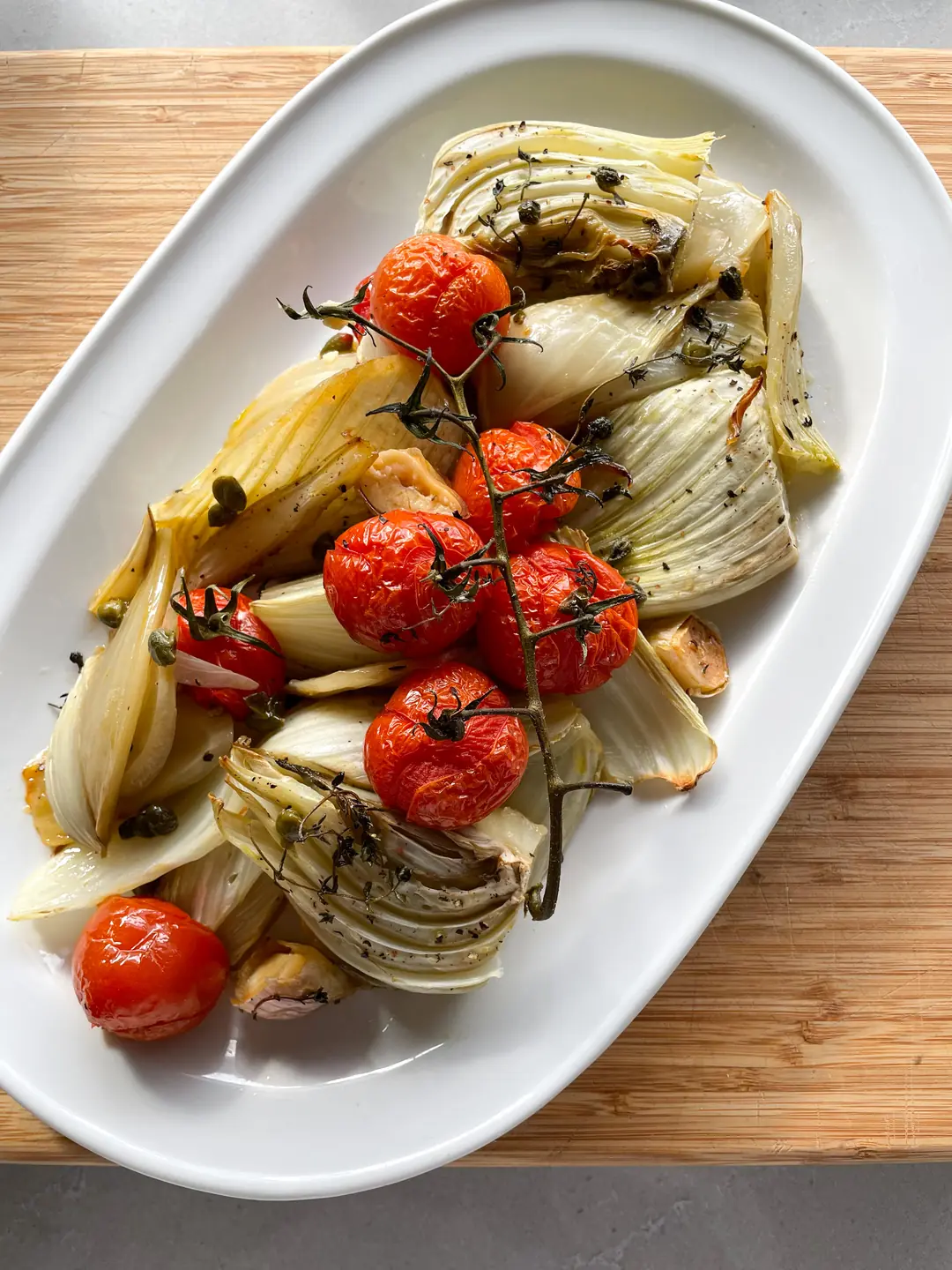 Mediterranean Baked Fennel