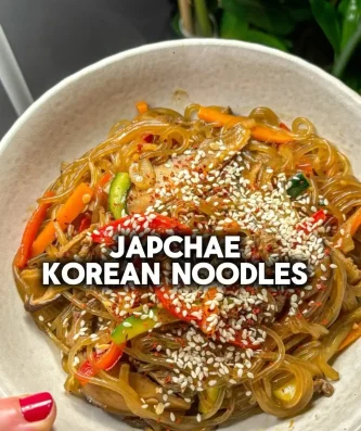 Japchae Korean Noodles