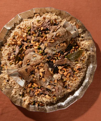 Mansaf Kharouf (Lamb Mansaf)