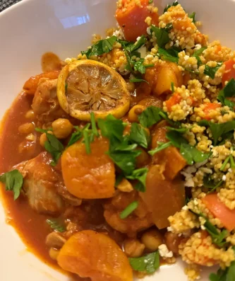 Moroccan Chicken Tagine