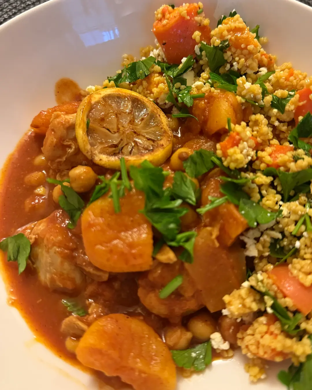 Moroccan Chicken Tagine