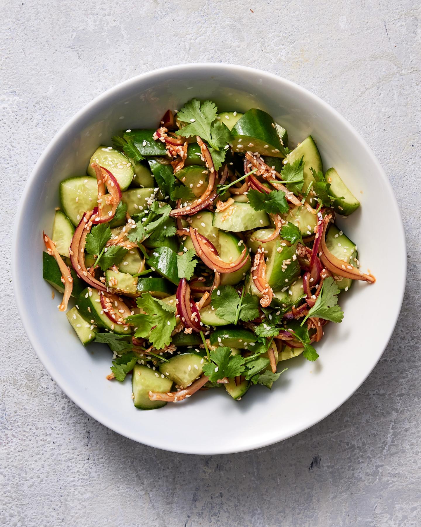 Asian-style Cucumber Salad